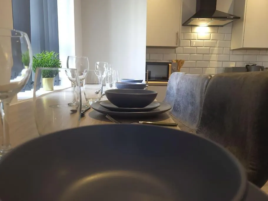 公寓 Modern 2 Bed Apt, 7Ft Pool Table, Sheffield City Centre, Free Parking, Netflix - Hosted By Stay Host Save 英国